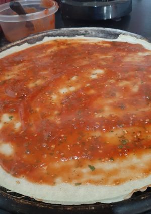 Una foto de Pizza súper económica