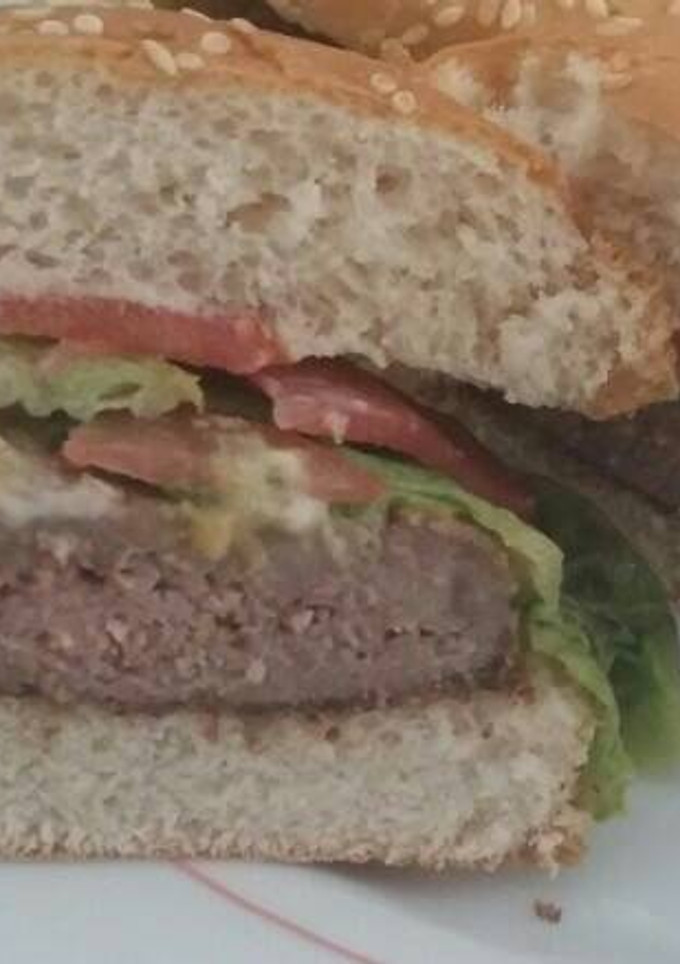 Una foto de Filetes rusos en formato de hamburguesas