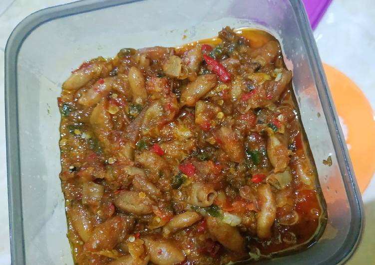 Sambel Bacusin (Baby Cumi Asin)