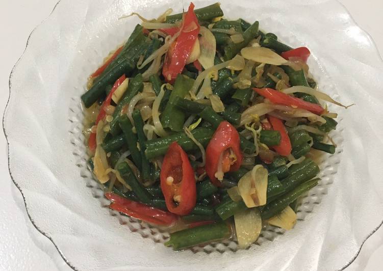 Resep Tumis Kacang Panjang plus Tauge, Sempurna
