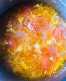 Canh cà trứng giá đậu