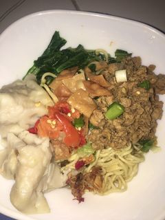 Foto resep Mie ayam pangsit