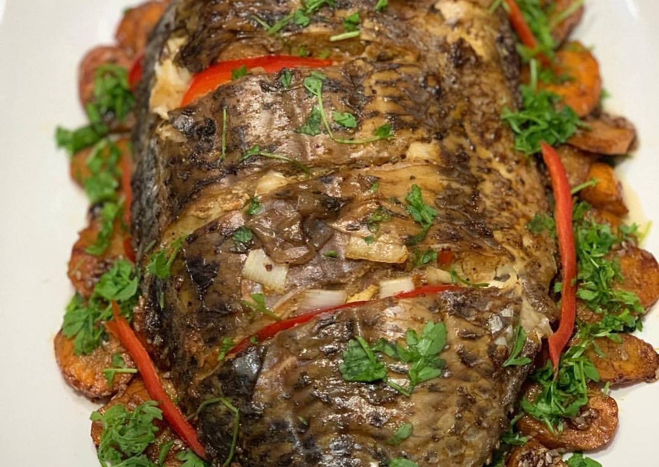 Grilled fish