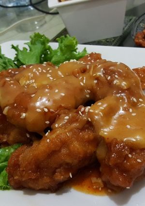 Foto resep Honey chicken wing
