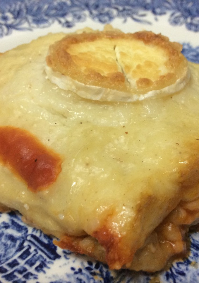 Una foto de Lasaña de berenjenas con bechamel🍆