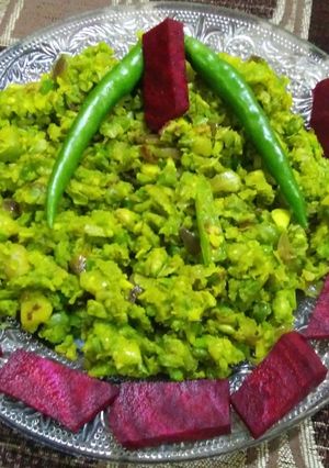 तुरीच्या दाण्याची  चटनी (toorichya danaychi chutney recipe in marathi) रेसिपी चे मुख्य फोटो 