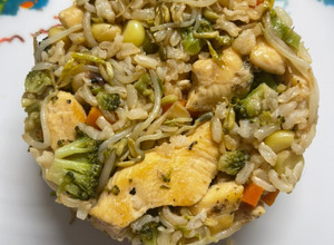 Una foto de Arroz Oriental