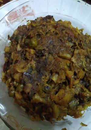 A picture of Cabbage fry.