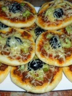 صورة لوصفة ميني بيتزا