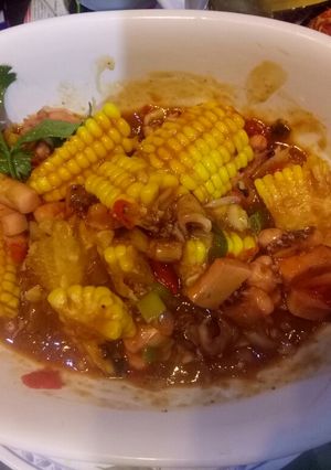 Foto resep Cumi saos padang pedas