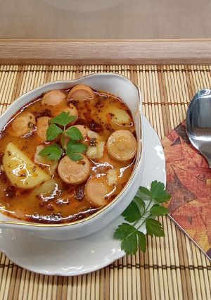 Gyors gulyásleves 🍲 recept fotója