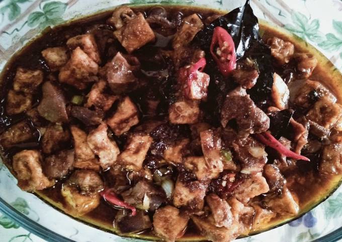 Semur Tahu Hati Ampela