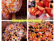 Gambar manisan kolang kaling sirup marjan melon