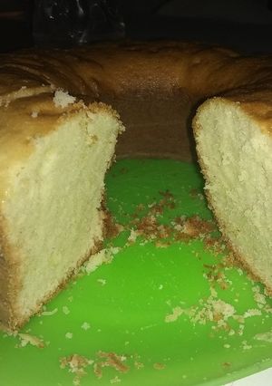 Una foto de Bizcochuelo de vainilla fácil