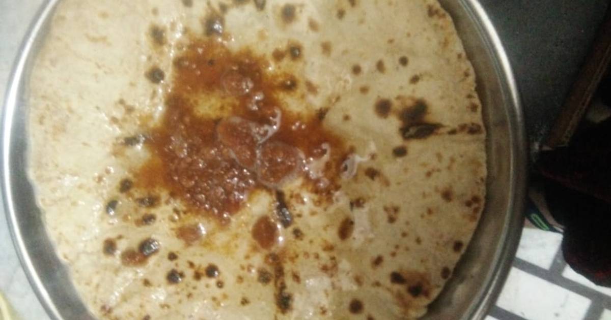 Ghee roti shakkar Recipe by Maahi Goldy Khatri Cookpad