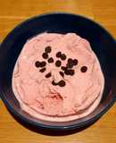 Helado de fresa