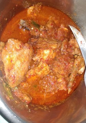 Foto resep 9. Bumbu bali dengan ayam dan tempe