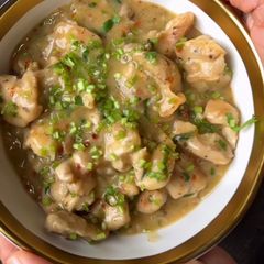 A picture of Garlic butter chicken.