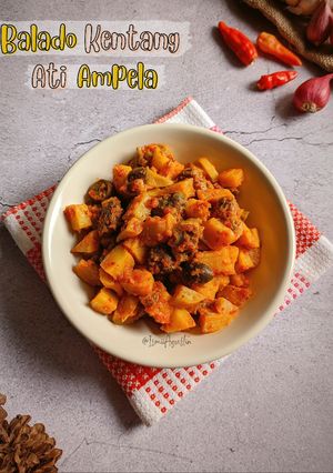 Foto resep Balado Kentang Ati Ampela