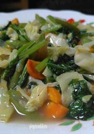 Foto resep Capjay sayur kuah simpel sehat