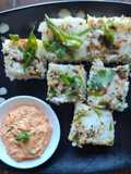 BHAGAR DHOKLA (BARNYARD MILLET SNACK)