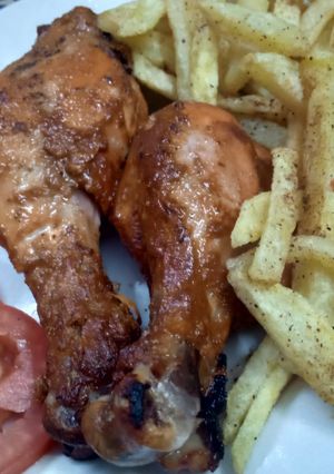 A picture of Baked Tandoori Chicken.