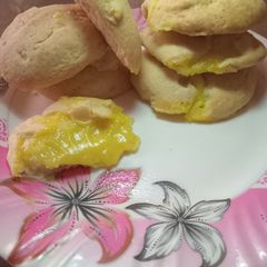 A picture of Stuffed Lemon Cookies 🍪 🍪🍪.