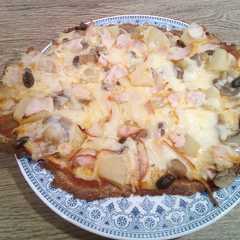 Foto principal de Pizza rápida de avena y espelta (blw)