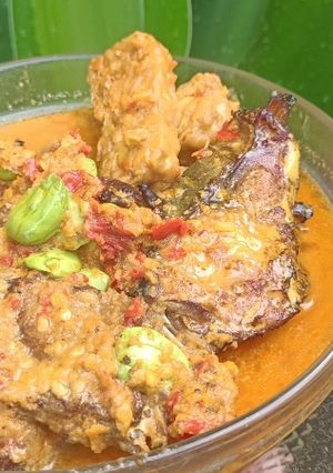 Foto resep Mangut ikan asep campur tahu tempe