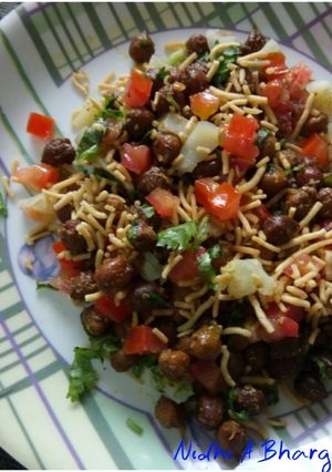 A picture of Chana chaat.