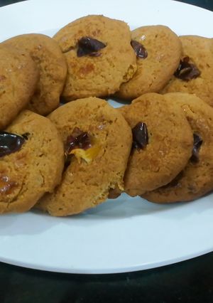 A picture of Dates cookies by chef tayyaba.