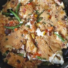 A picture of Sausage Potatoes Veggie Fritata.