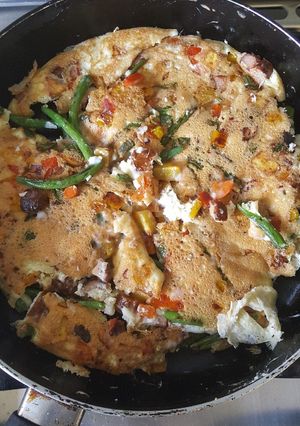 A picture of Sausage Potatoes Veggie Fritata.