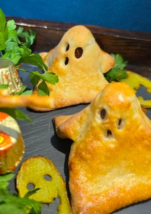 A picture of Ghost Sausage Bites 👻.