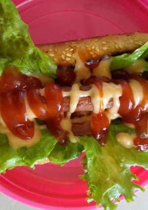 Foto resep Hotdog simple ala lucy's