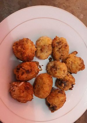 Foto resep Bola nasi sederhana