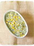 MPASI 1+ Bubur Tim Jagung Bayam Hati Sapi