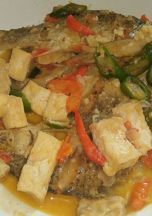 Foto resep Ikan bader santan pedas