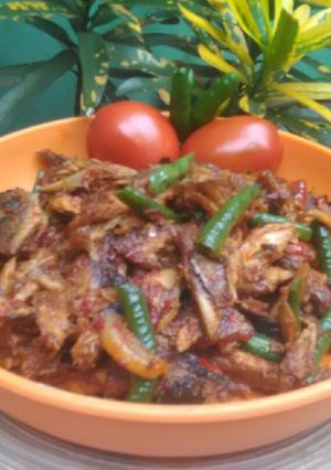 Foto resep 4.Tongkol suwir+ kacang panjang #bikinramadanberkesan