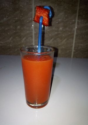 A picture of Watermelon drink.