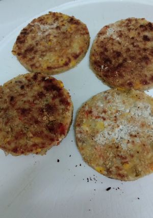 Una foto de Hamburguesas de arroz
