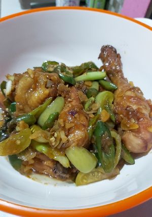 Foto resep Ayam saus tiram cabe ijo