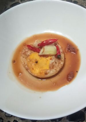 Foto resep Telur Ceplok saos lada hitam