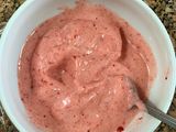 Helado de frutas sin azúcar añadida