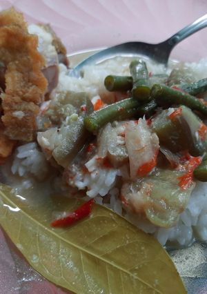 Foto resep Lodeh terong kacang panjang ala mbah buyut