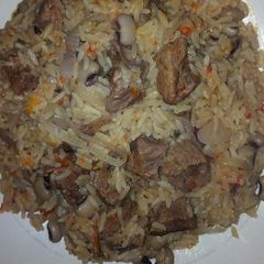 A picture of Jellof Rice and beans 2.