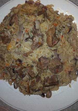 A picture of Jellof Rice and beans 2.