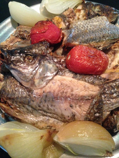 A picture of Copy of Roast Fish & Homemade Chutney - By DW.