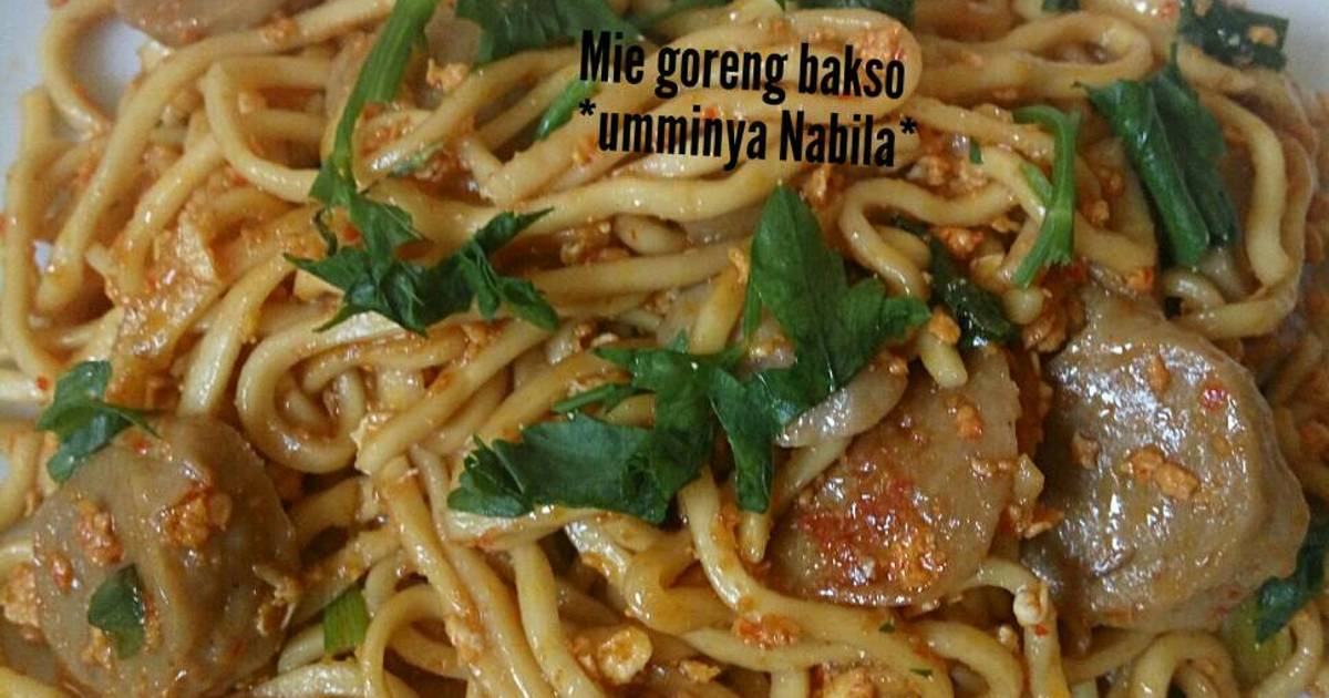  Resep  Mie goreng  bakso  oleh Ummi Nabila Cookpad 