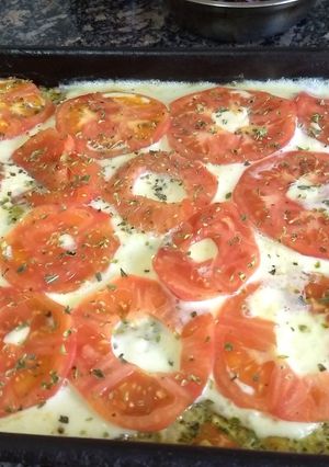 Una foto de Pizza napolitana de brócoli y chaucha 💃